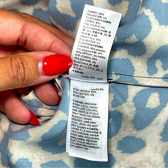 The Drop Women's Maya Silky Slip Skirt | L - Picture 9 of 9